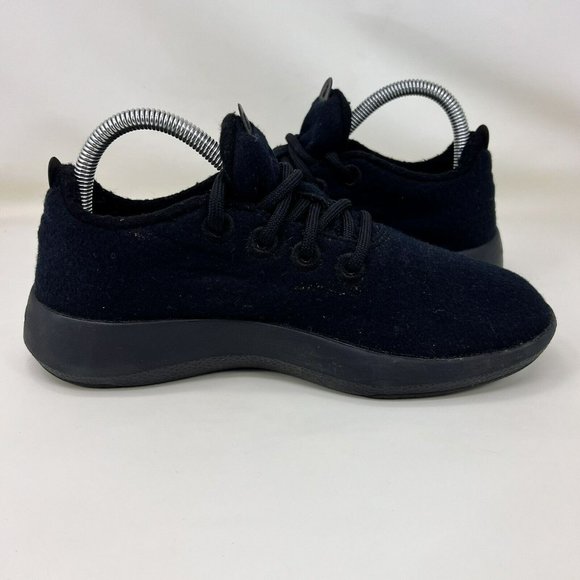 Allbirds Wool Runners Running Shoes Black Women’s Size 8 - Picture 9 of 9
